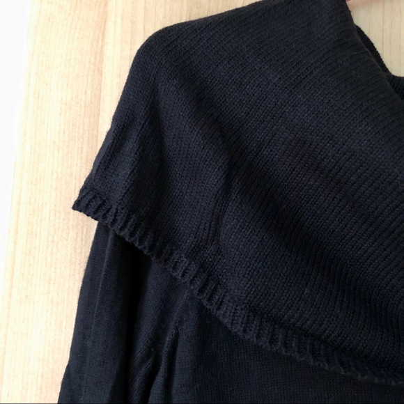 Express Cowl Neck Knit Sweater Dress - Picture 4 of 5